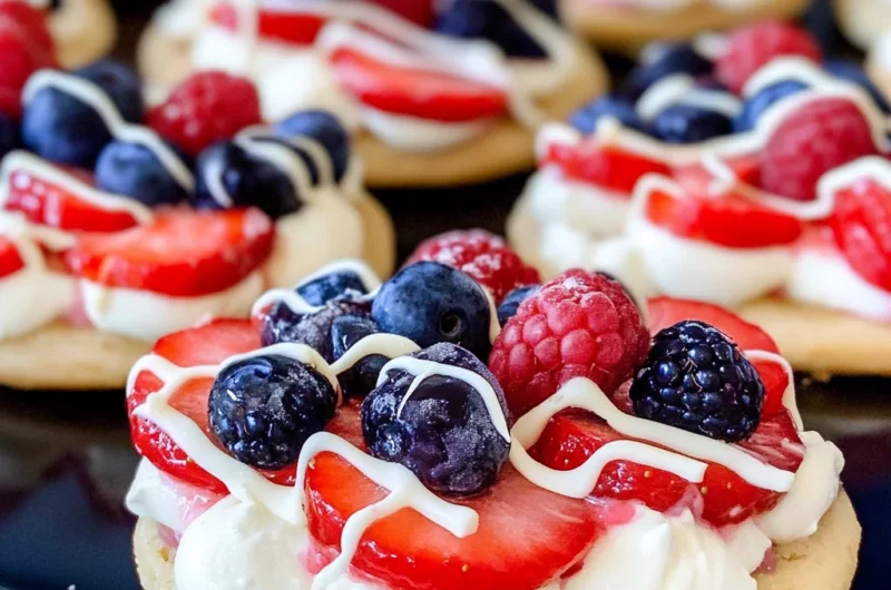 Mini Fruit Pizzas