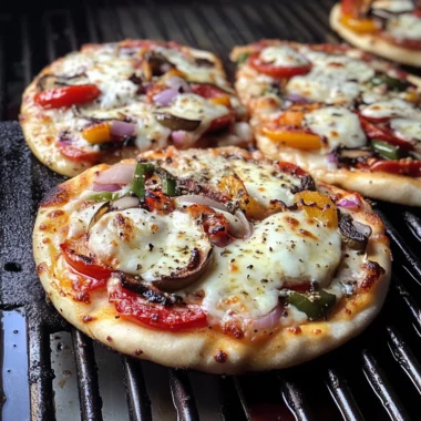 Mini Grilled Pizzas
