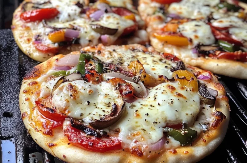 Mini Grilled Pizzas