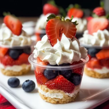Mini Shortcake Cups