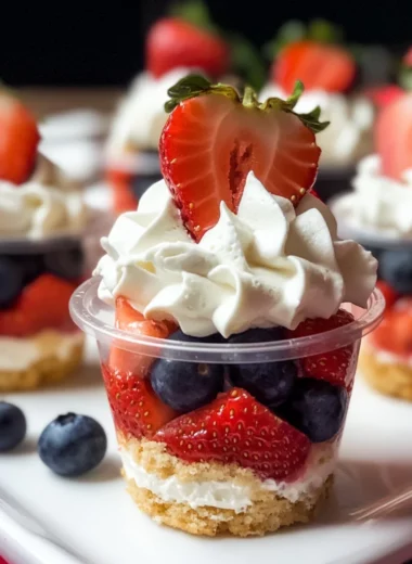 Mini Shortcake Cups