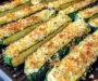 Parmesan Crusted Zucchini Wedges