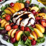 Peach Burrata Salad