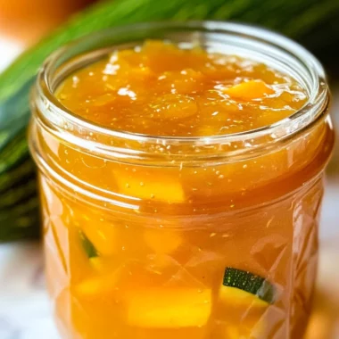 Peach Zucchini Jam Recipe