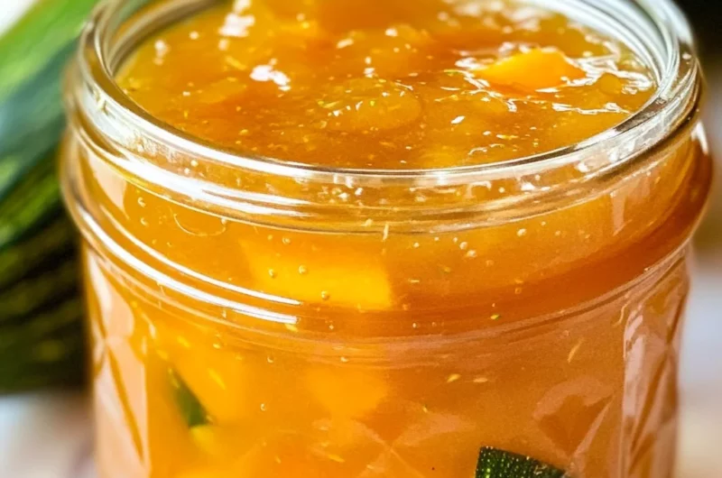 Peach Zucchini Jam Recipe