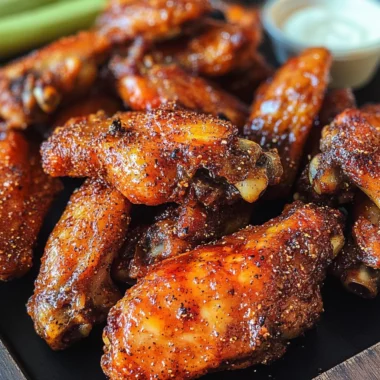 Pellet Grill Chicken Wings