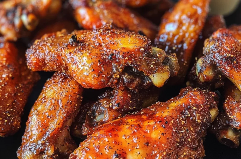 Pellet Grill Chicken Wings