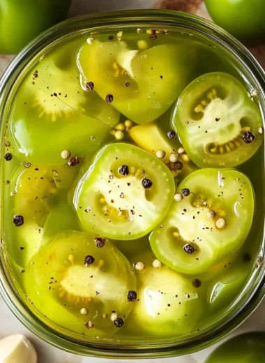 Pickled Green Tomatoes