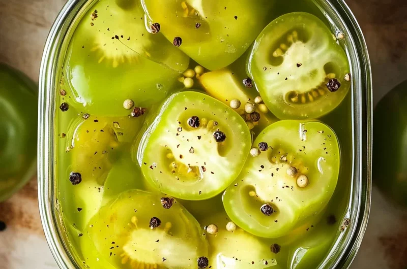Pickled Green Tomatoes