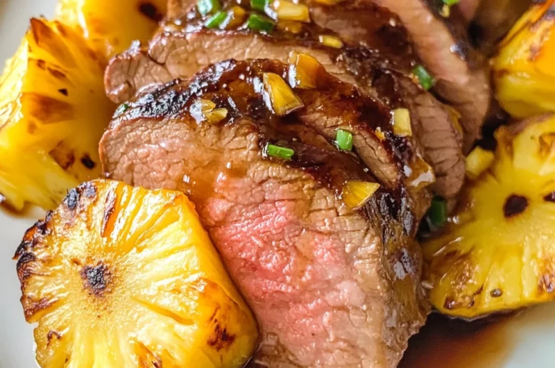 Pineapple beef Tenderloin