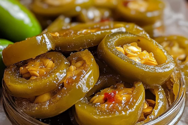 Pioneer Woman Texas Cowboy Candy Recipe (Candied Jalapeños)