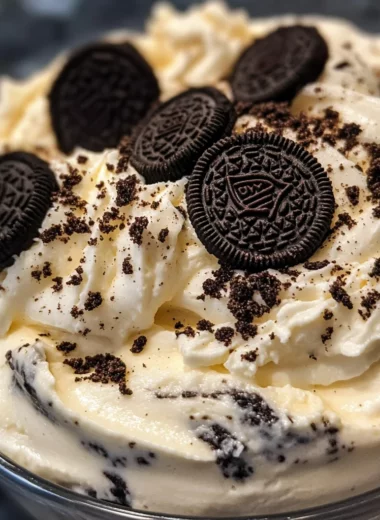 Protein Oreo Cheesecake Dessert