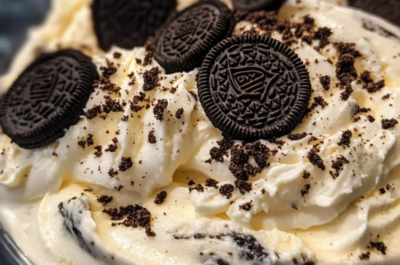 Protein Oreo Cheesecake Dessert