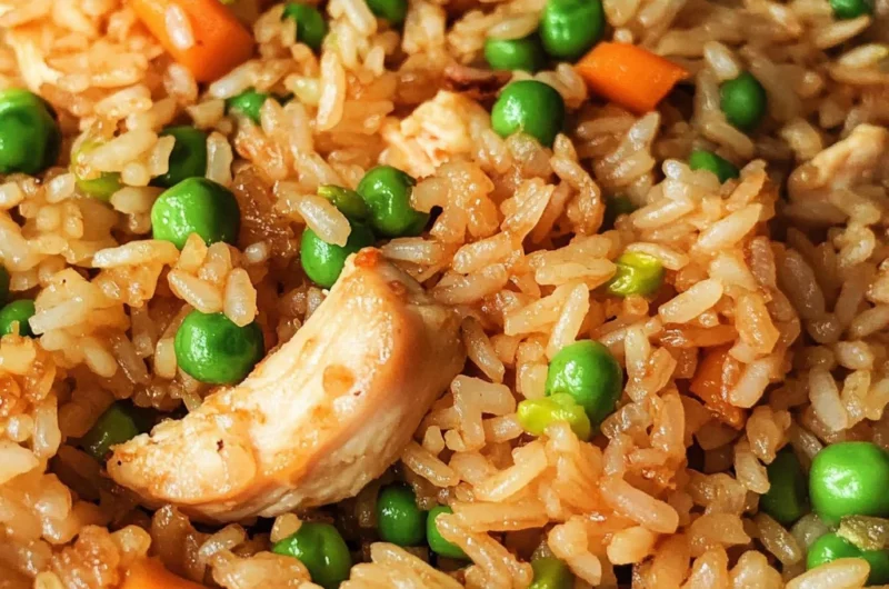 Quick & Easy Chinese Chicken Fried Rice