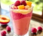 Raspberry Peach Smoothie
