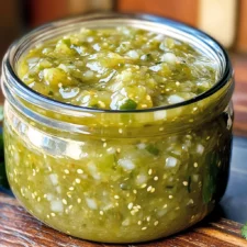 Roasted Tomatillo Salsa Verde Canning Recipe