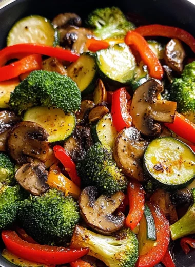 Sauteed Vegetables Recipe (20 Minutes!)