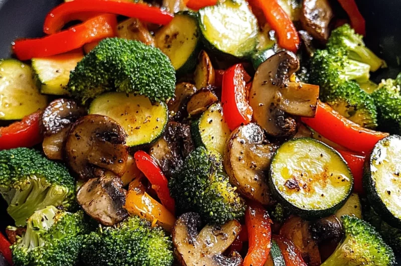 Sauteed Vegetables Recipe (20 Minutes!)