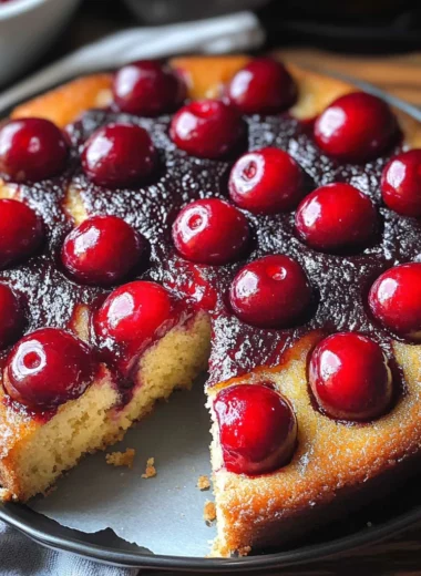 Simple Cherry Cake
