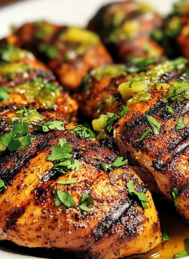Southwestern Grilled Chicken Recipe with Lime Butter