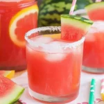 Spiked Watermelon Lemonade