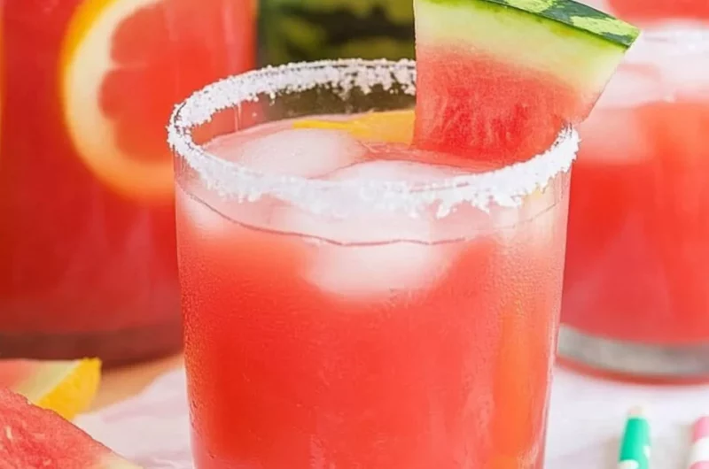 Spiked Watermelon Lemonade
