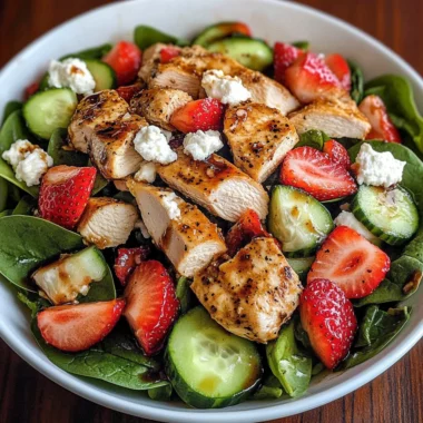 Strawberry Chicken Salad