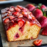 Strawberry Pound Cake