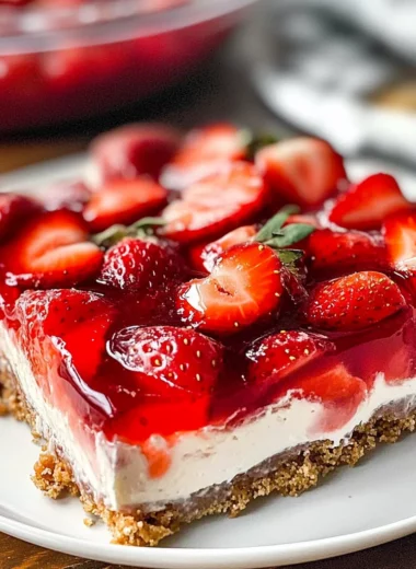 Strawberry Pretzel Jello Salad Recipe