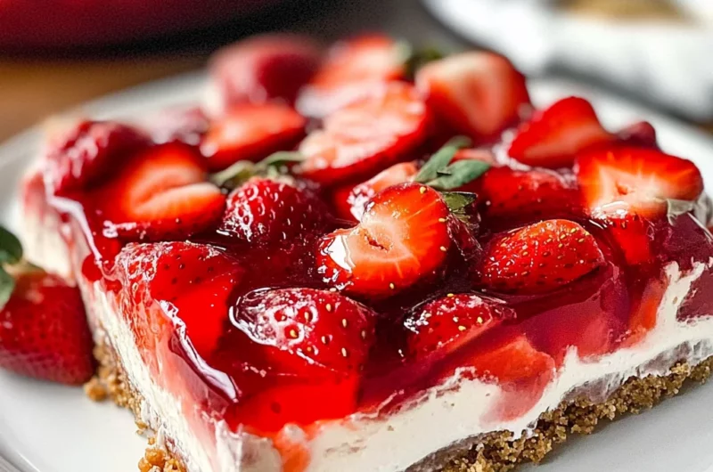 Strawberry Pretzel Jello Salad Recipe