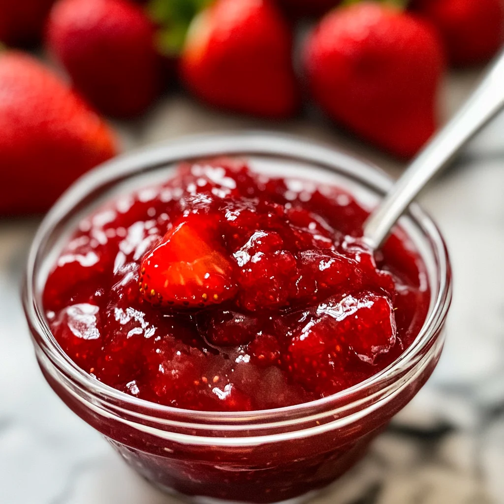 Strawberry Sauce