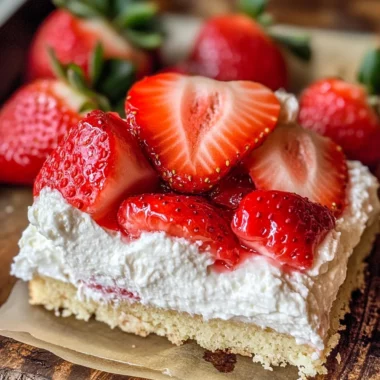 Strawberry Shortcake Bars