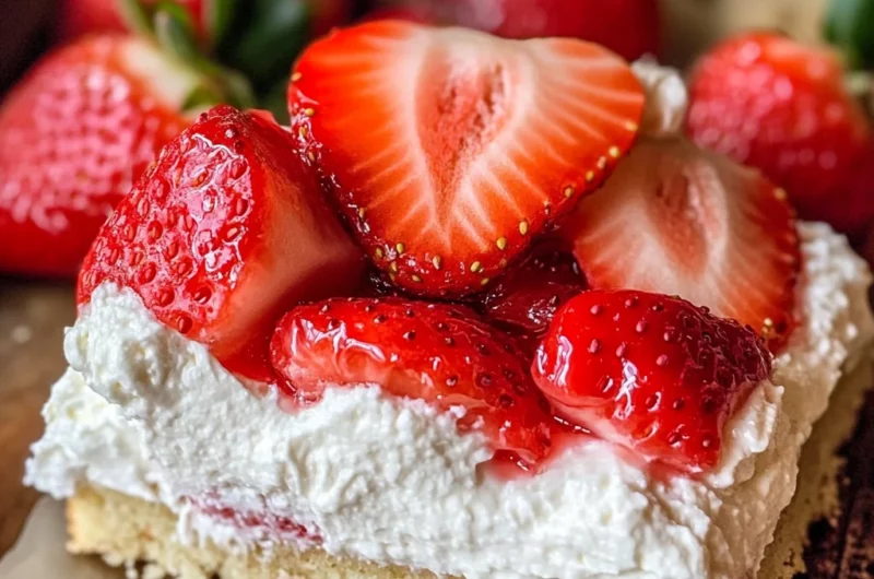Strawberry Shortcake Bars