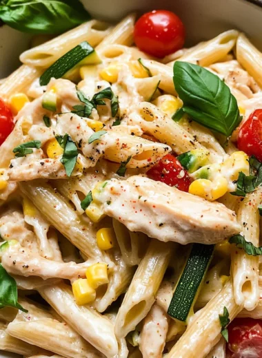 Summer Pasta (Dump-and-Bake!)