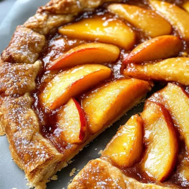 Summer Peach Galette