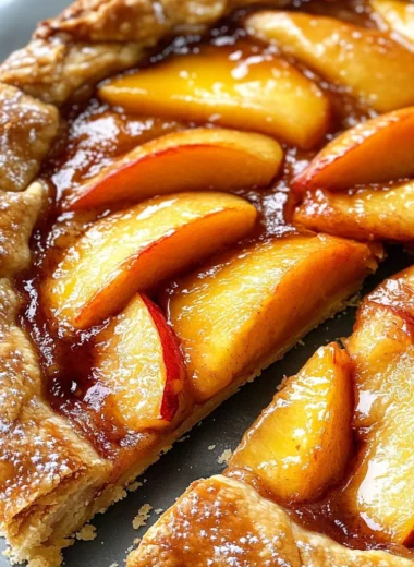 Summer Peach Galette