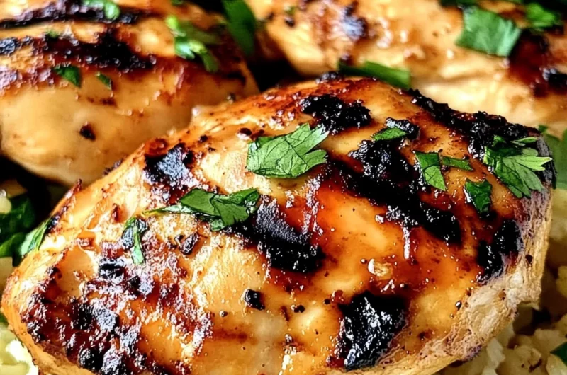 Sweet Chili Coconut-Lime Grilled Chicken