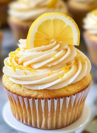 Sweet Tea lemon juice Cupcakes