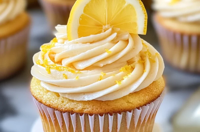 Sweet Tea lemon juice Cupcakes