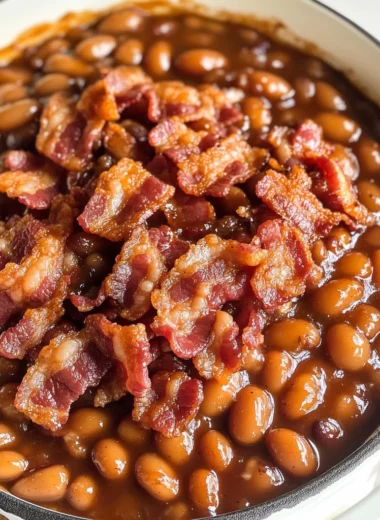 The BEST BBQ Baked Beans