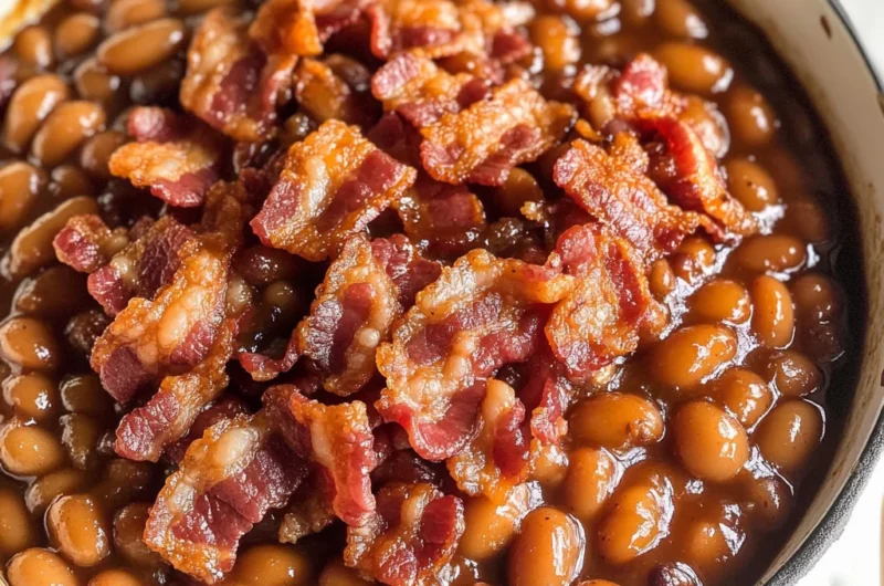 The BEST BBQ Baked Beans