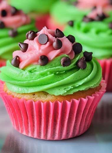Watermelon Cupcakes
