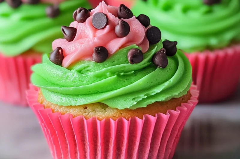 Watermelon Cupcakes