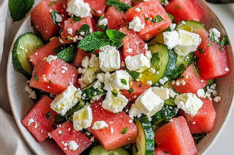 Watermelon Feta Salad