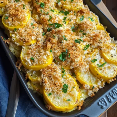 Yellow Squash Casserole