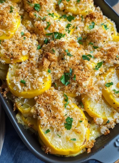 Yellow Squash Casserole