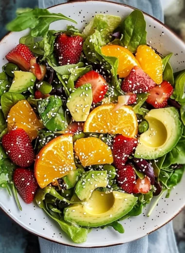 japanese sunshine salad with carrot + ginger dressing