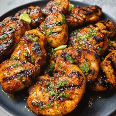5-Minute Zesty Chili Lime Marinade