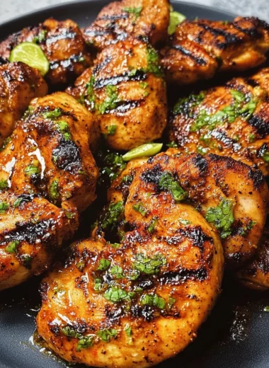 5-Minute Zesty Chili Lime Marinade