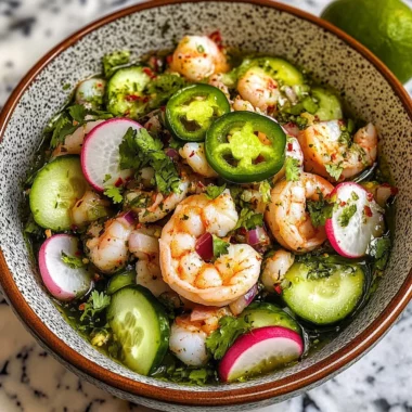 Aguachile Recipe (Mexican Shrimp Ceviche)